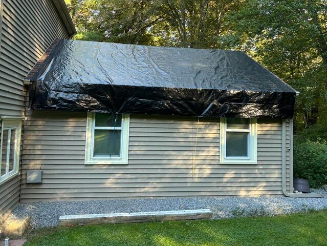 Bethany, CT Homeowner Chooses Brown Roofing for a Durable Garage Roof