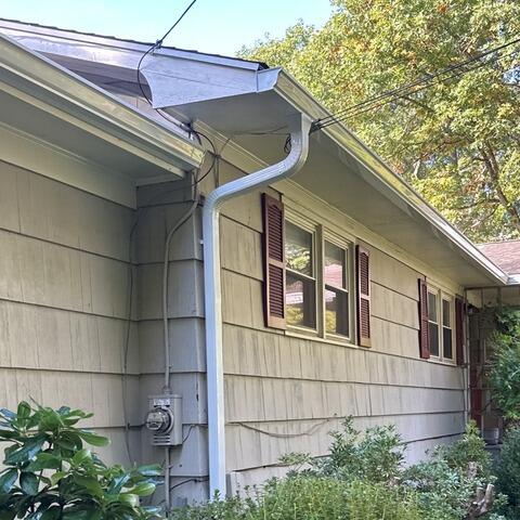 Seamless 6-Inch Gutters Installed in Monroe, CT - After Photo