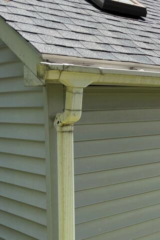 RainDrop Gutter Guards Add Maintenance-Free Protection in Torrington, CT - Before Photo