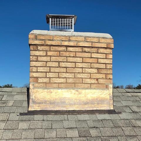 Chimney Leak Solution: New Flashing Installed in Wallingford, CT - After Photo