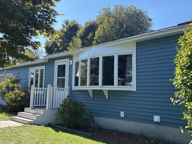 Old Weathered Siding Replacement, Provia Willowbrook Vinyl Siding - After Photo