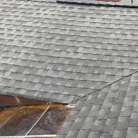 Roof Replacement in Ridgefield, CT - Before Photo