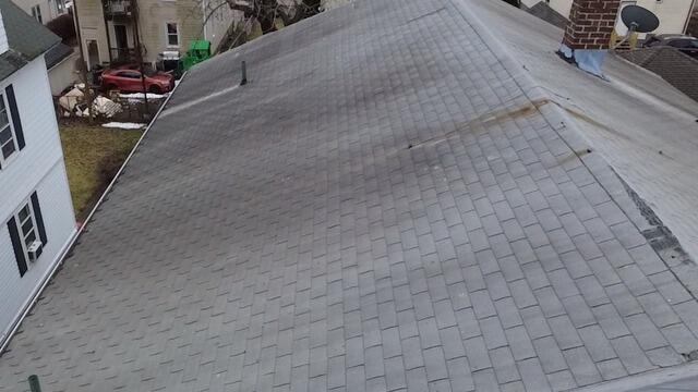 Roof Replacement in Bridgeport, CT - Before Photo