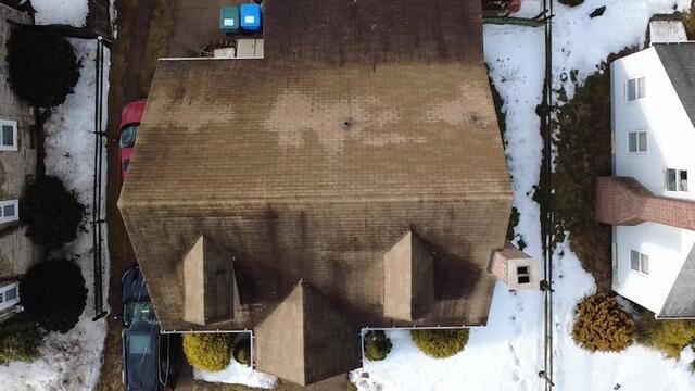 Roof Repair in Hamden, CT Aged and Weathered to New and Fortified - Before Photo