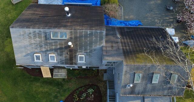 Weathered Leaking Roof in Sherman, CT - Roof Replacement - Before Photo