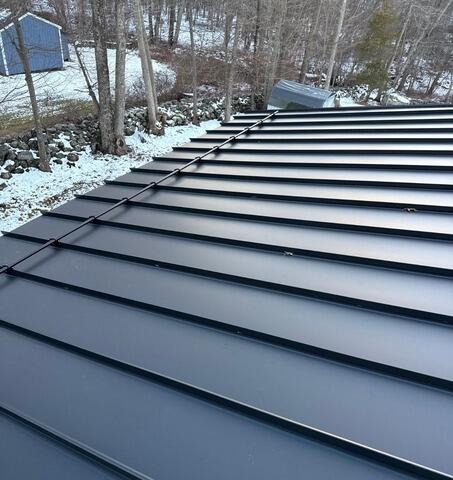 Roof Leaks in Sandy Hook, CT. The Metal Roofing Remedy - After Photo