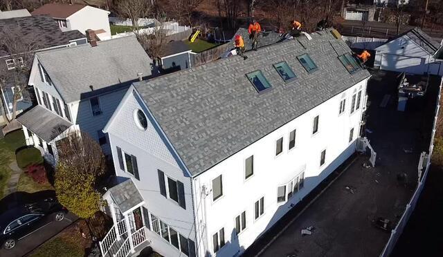Leaking Roof and Skylights Replaced, Darien, CT - After Photo