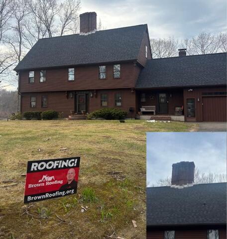 Oxford, CT Roof Replacement, IKO Dynasty Granite Black - After Photo