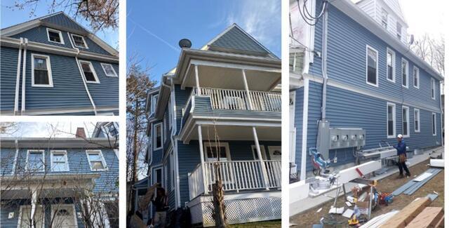 Vinyl Siding Installation. Derby, CT - After Photo