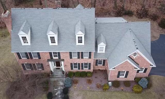 Roof Replacement in Avon, CT Aged and Weathered to New and Fortified - Before Photo