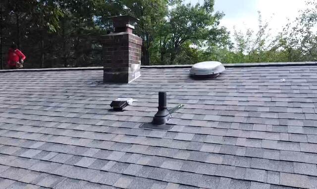 Roof Replacement in Beacon Falls, CT - IKO Dynasty Biscayne Shingles - After Photo