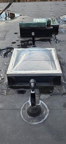 Waterbury, CT. New kylight Installation - Before Photo