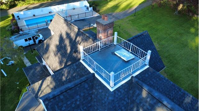 Flat Roof Before & After