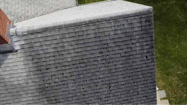 Roof Replacement in Stamford, CT - Before Photo