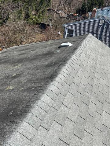 Roof Replacement in Waterbury, CT - Before Photo