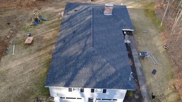 New Roof in Bethany, CT - After Photo