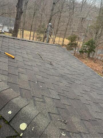 New Roof in Bethany, CT - Before Photo