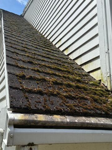 Roof Replacement in New Fairfield, CT - Before Photo