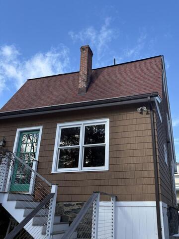 Roof Replacement in Greenwich, CT - Before Photo
