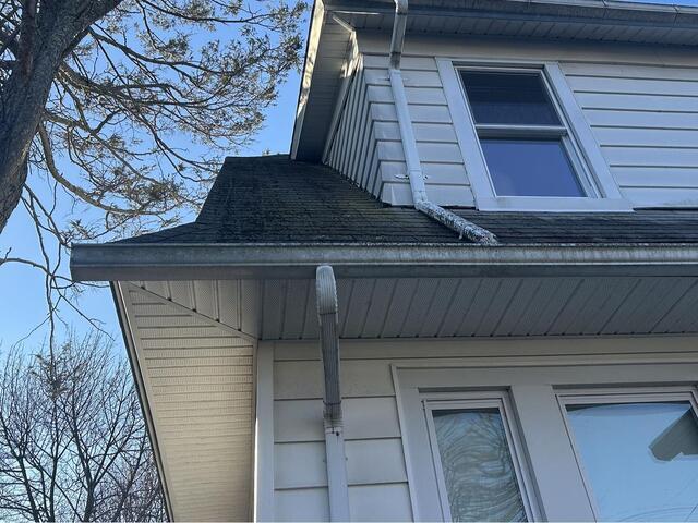 Gutter Installation in Stratford, CT - Before Photo