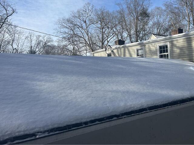 Roof Replacement in Weston, CT - Before Photo