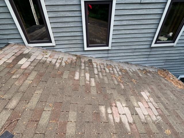 Roof Repair in Bethany, CT - Before Photo