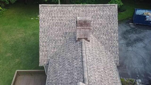 Roof Repair in Easton, CT - After Photo
