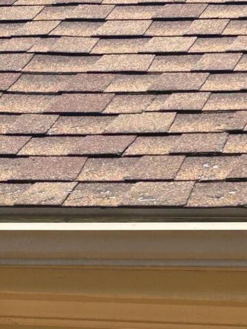 Roof Repair in Easton, CT - Before Photo