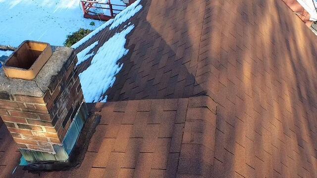 Roof Replacement in Bridgeport, CT - Before Photo