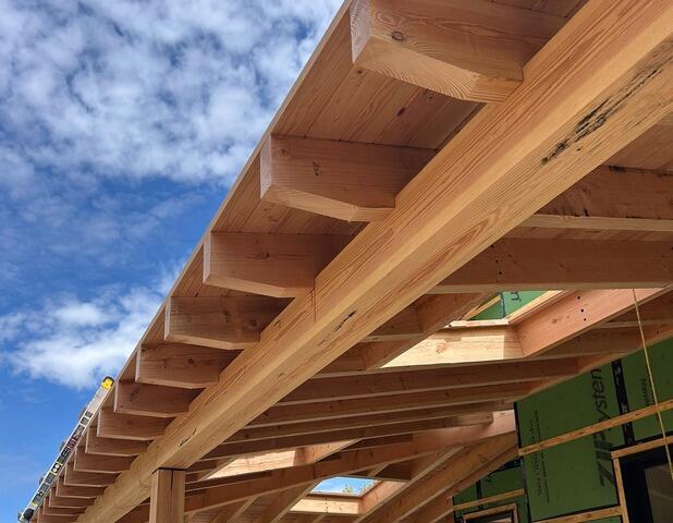 New Construction Metal Roof in Lakeville, CT - Before Photo