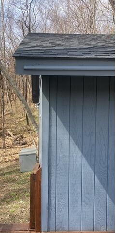 Gutter Installation in Lakeville, CT - Before Photo