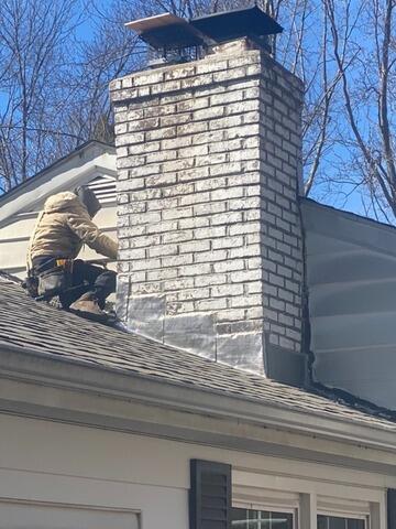 Roof & Chimney Leak Repair in Woodbridge, CT - After Photo