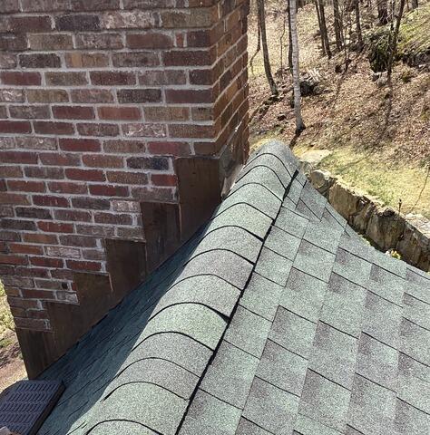 Middlebury, CT Roof Repair - Missing Shingles - After Photo