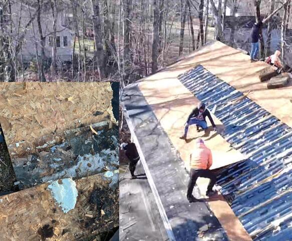 Roof Repair In Shelton, CT - Before Photo
