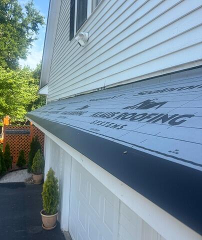 Metal Roofing Install, Seymour, CT - Before Photo