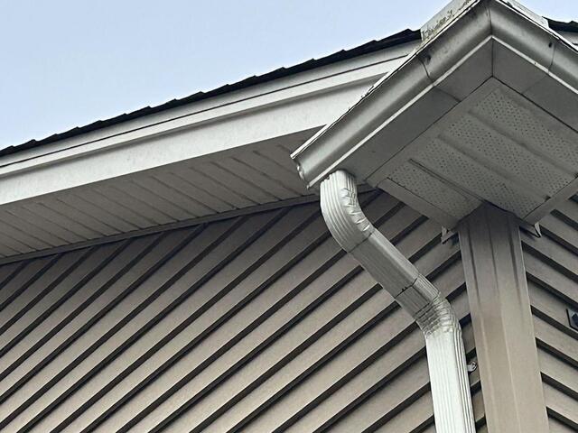 Gutter Installation in Milford, CT - Before Photo