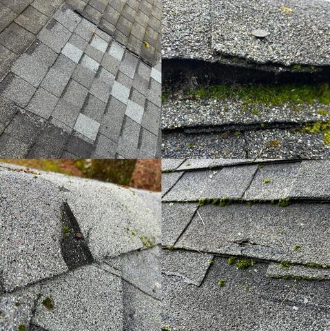 Roof Repair in Litchfield, CT - Before Photo
