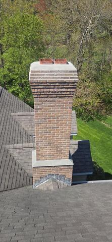 Chimney Installation in Orange, CT - After Photo