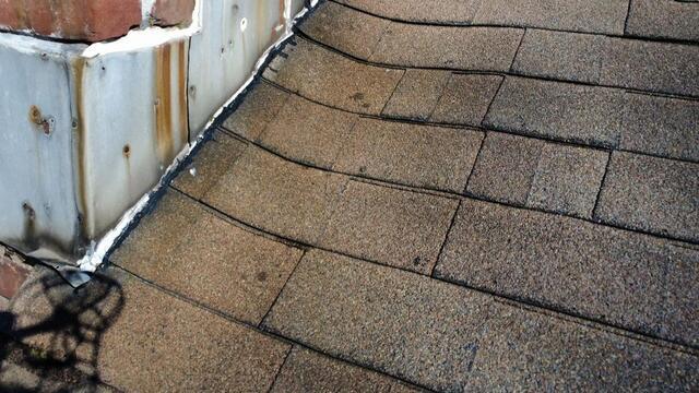 Full Roof Replacement in Wilton, CT - Before Photo
