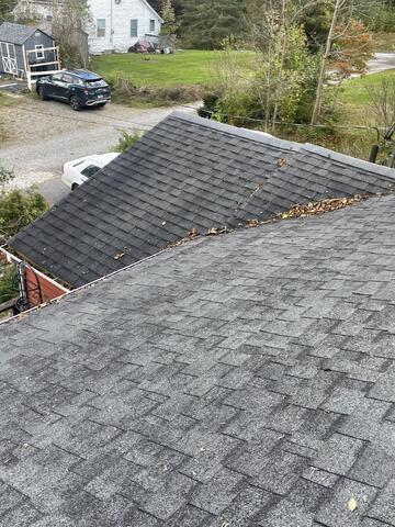 Roof Replacement in Bethlehem, CT - Before Photo