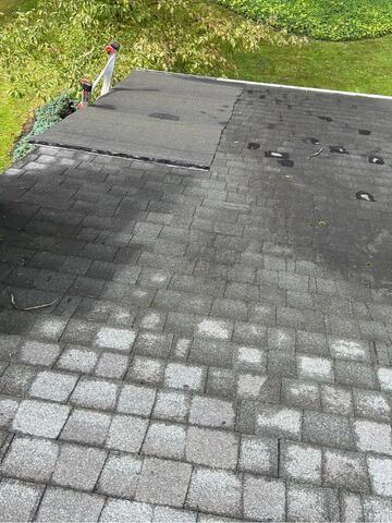 Full Roof Replacement in Hamden, CT - Before Photo