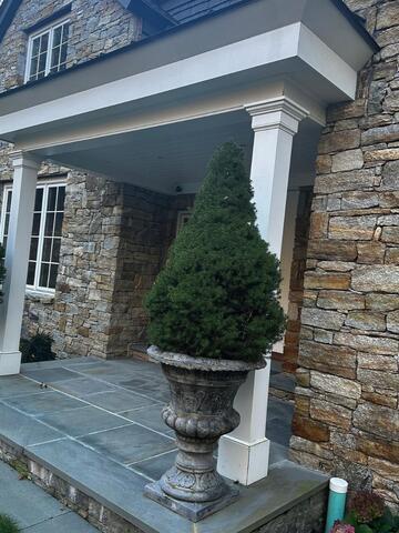 Gutter Installation in Roxbury, CT - Before Photo