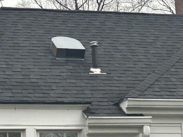 Ridgefield, CT Roof Repair - Before Photo
