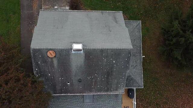 Roof Repair in Trumbull, CT - Before Photo