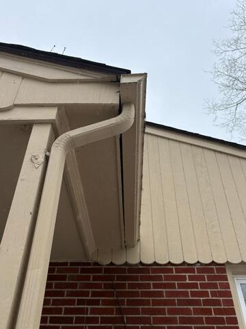Gutter Installation in New Haven, CT - Before Photo