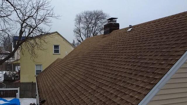 Bridgeport, CT Roof Replacement - Before & After - Before Photo