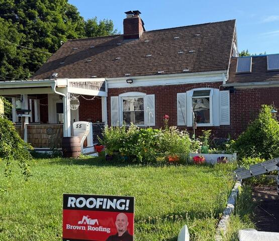 New Roof Installation, Hamden, CT - Before Photo