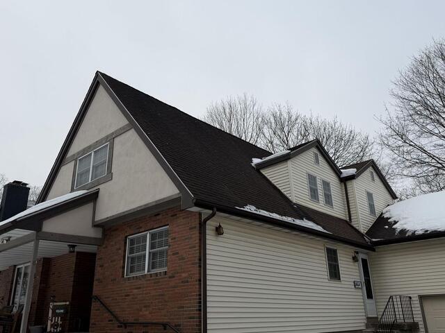 Roof Repair in Bristol, CT - Before Photo