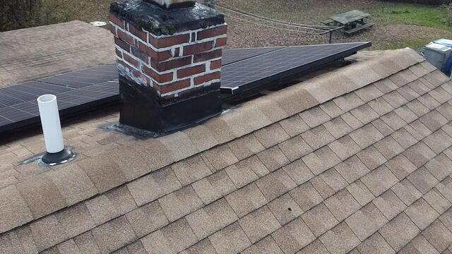 Roof Leak Repair in Bristol, CT - Before Photo