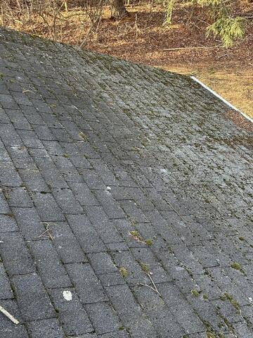 Roof Repair in Woodbridge, CT - Before Photo